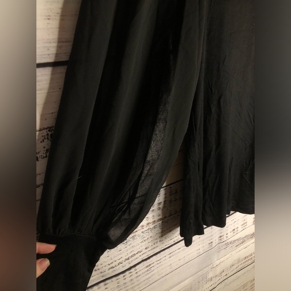 Lascana VENUS NWT Black Women's Top size 4/6 - Picture 7 of 14